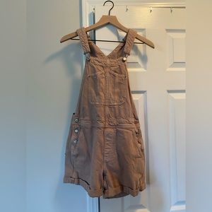 Old Navy Light Brown Overalls | Size Small